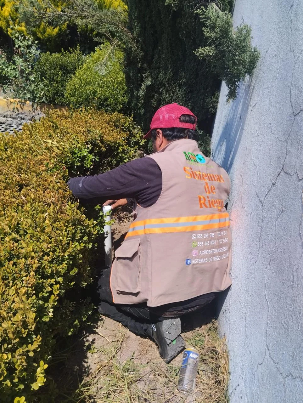 Mantenimiento especializado de riego